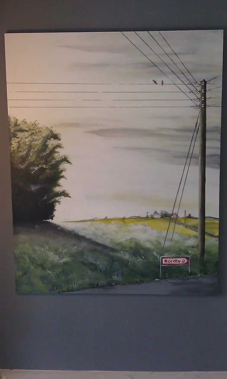 Maleri nr 49 100 cm X 120 cm
